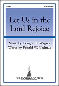 Let Us in the Lord Rejoice SATB choral sheet music cover Thumbnail